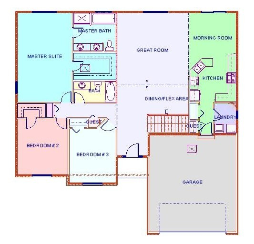 The Hayden - Floor Plan